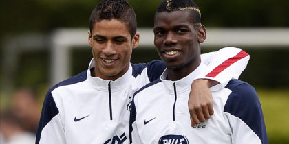 Raphael Varane Paul Pogba