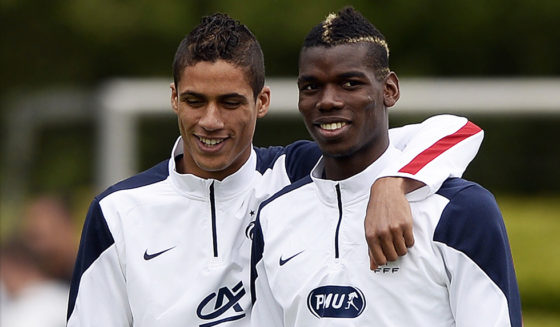 Paul Pogba Raphael Varane Paul Pogba