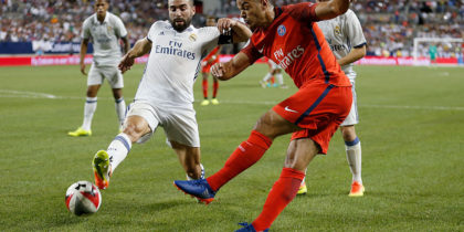 Daniel Carvajal Real Madrid Paris St. Germain