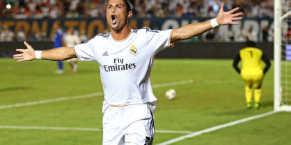 Cristiano Ronaldo Real Madrid International Champions Cup