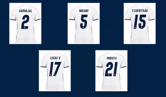 real madrid heim trikot home 2016-17 camiseta jersey adidas