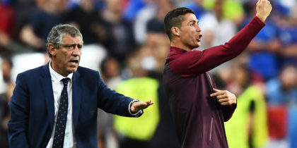 Fernando Santos Cristiano Ronaldo Portugal