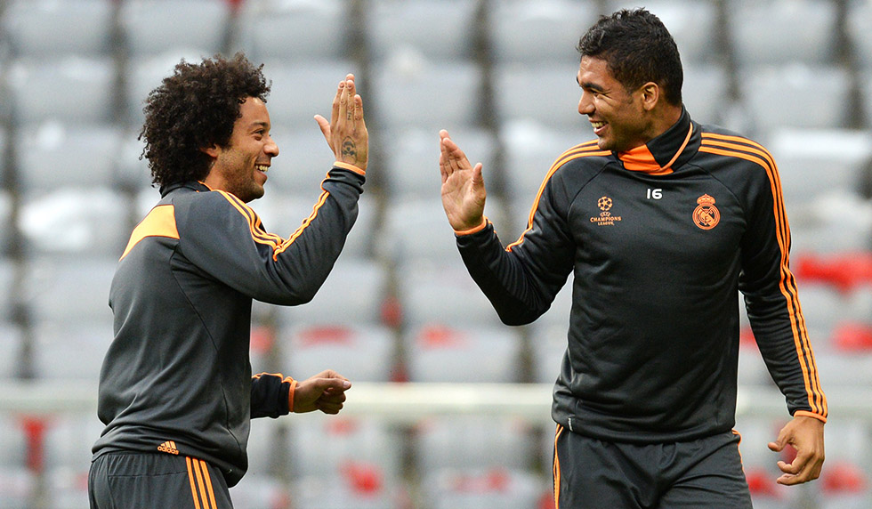 Marcelo Carlos Casemiro Real Madrid