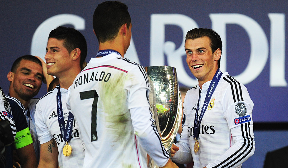 Cristiano Ronaldo Gareth Bale UEFA Super Cup Real Madrid