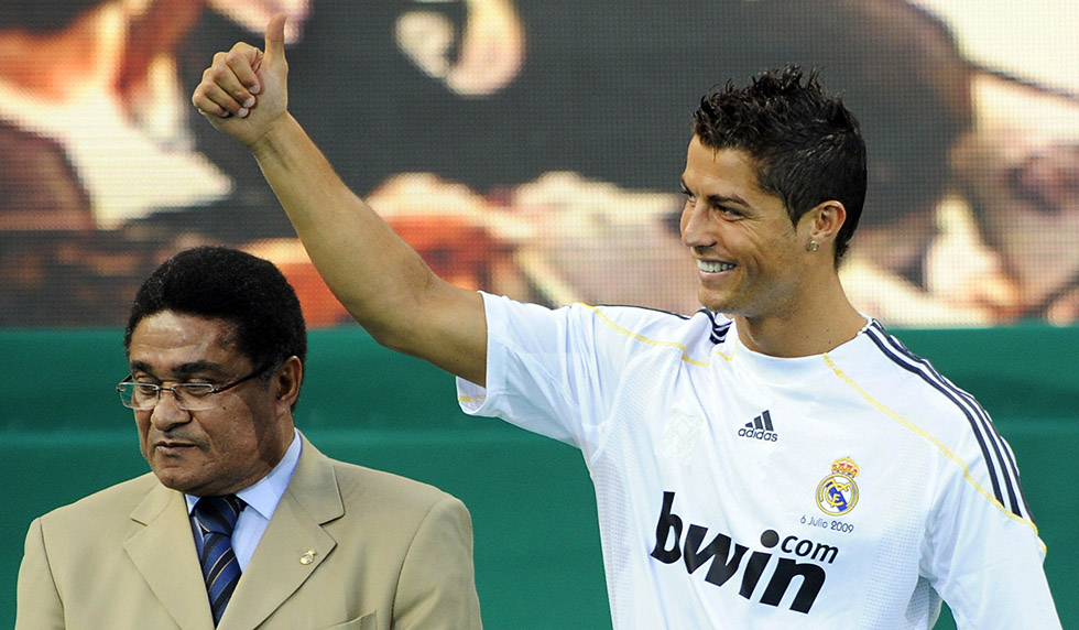 Cristiano Ronaldo Real Madrid Präsentation Bernabéu
