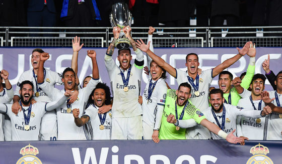 Sergio Ramos UEFA Super Cup Real Madrid