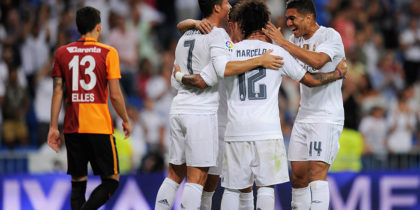 Marcelo Real Madrid Trofeo Santiago Bernabéu