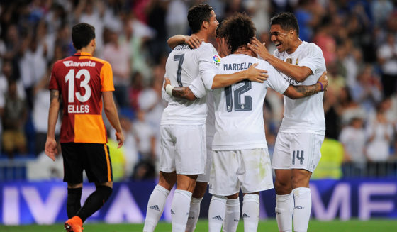 Marcelo Real Madrid Trofeo Santiago Bernabéu