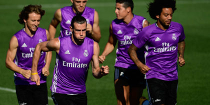 Gareth Bale Real Madrid Training