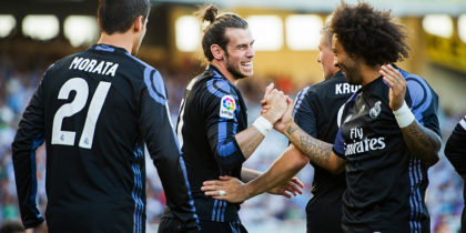 Gareth Bale Marcelo Real Madrid Real Sociedad La Liga