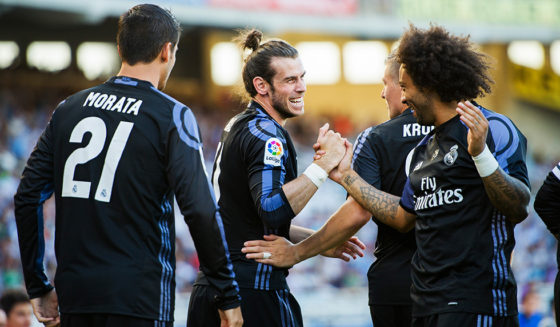 Gareth Bale Marcelo Real Madrid Real Sociedad La Liga