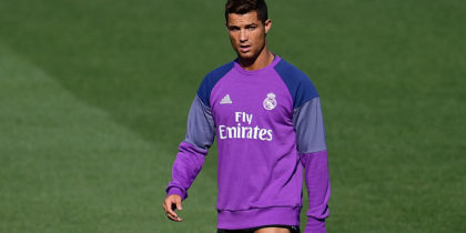 Cristiano Ronaldo Real Madrid Training