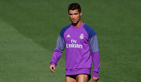 Cristiano Ronaldo Real Madrid Training
