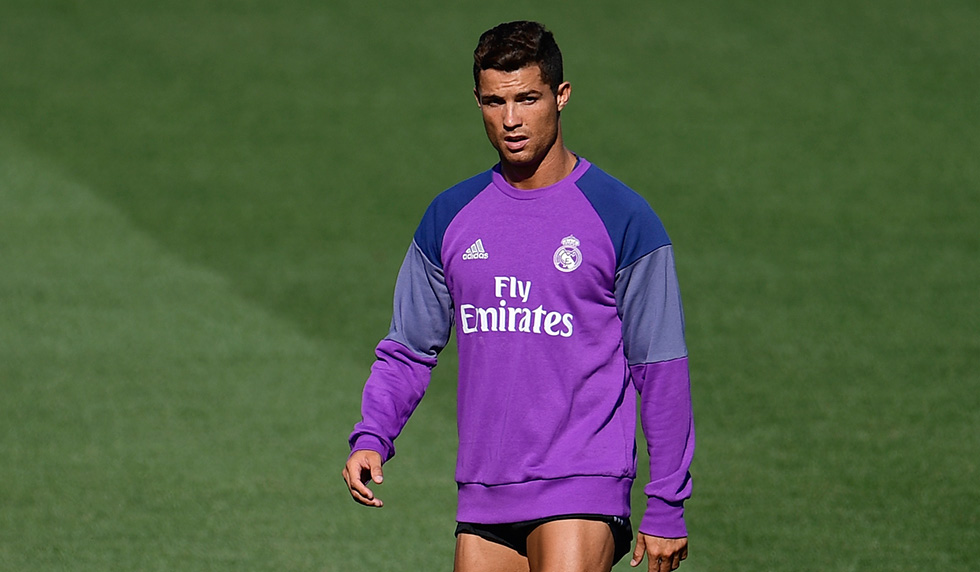 Cristiano Ronaldo Real Madrid Training