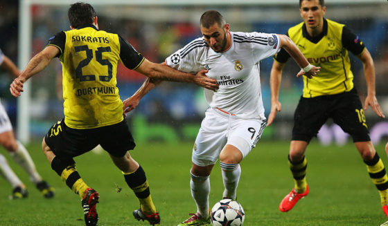 Karim Benzema Real Madrid Borussia Dortmund Champions League