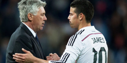 Carlo Ancelotti James Rodríguez