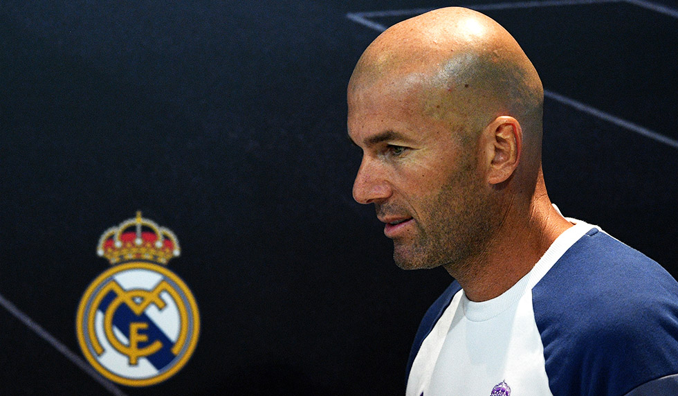 Zinédine Zidane Real Madrid Pressekonferenz
