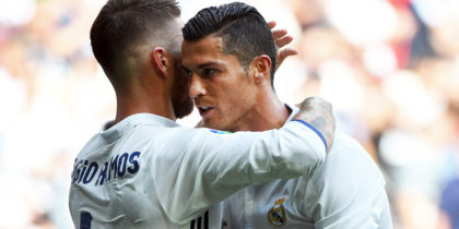 Cristiano Ronaldo Sergio Ramos