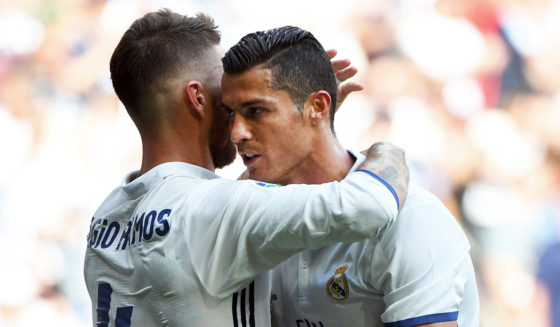 Cristiano Ronaldo Sergio Ramos