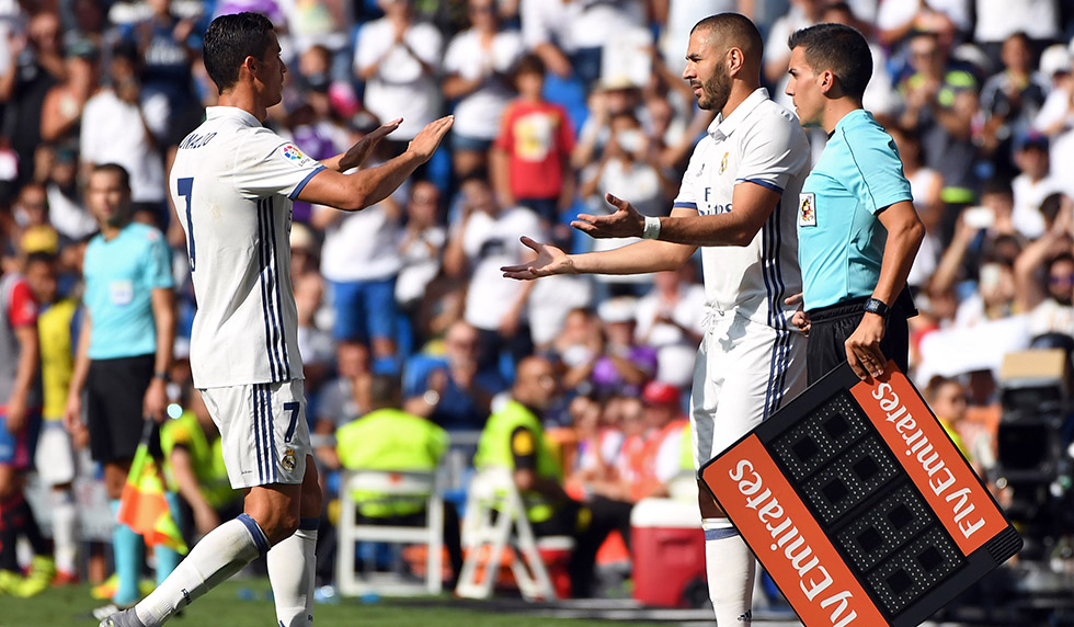 Cristiano Ronaldo Karim Benzema