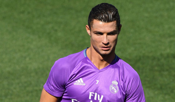 Cristiano Ronaldo Real Madrid Training