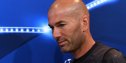 Zinédine Zidane Real Madrid Champions League