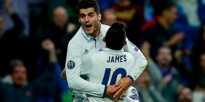 Álvaro Morata Real Madrid Champions League Sporting Lissabon