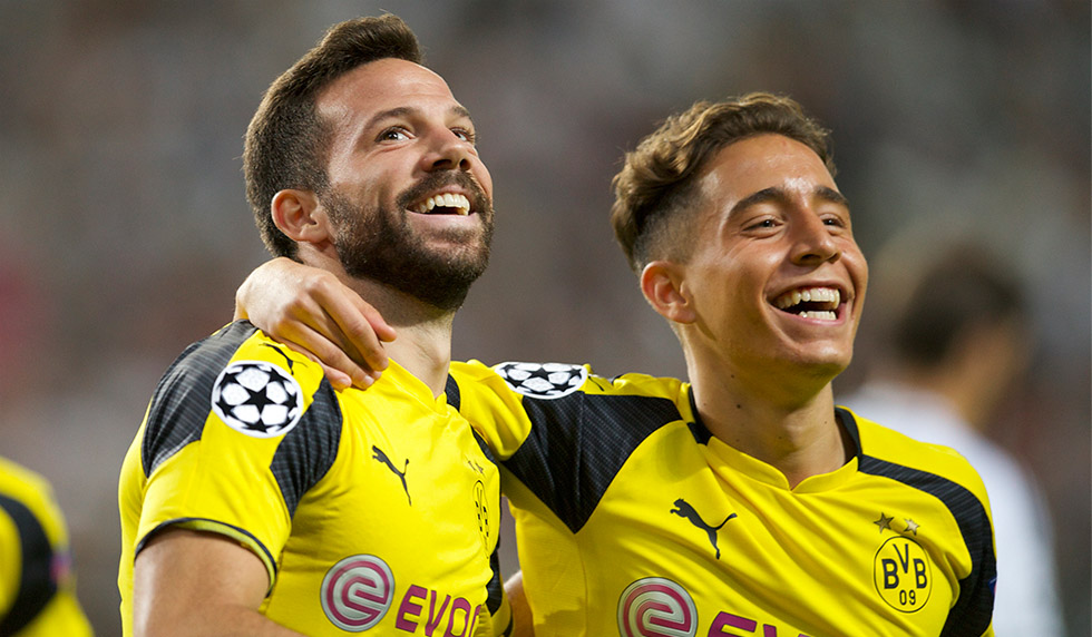 Gonzalo Castro Emre Mor Borussia Dortmund