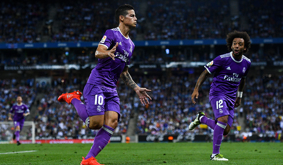 James Rodríguez Real Madrid La Liga
