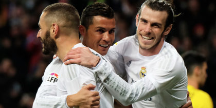 Karim Benzema Cristiano Ronaldo Gareth Bale
