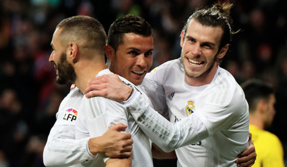 Karim Benzema Cristiano Ronaldo Gareth Bale