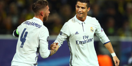 Sergio Ramos Cristiano Ronaldo