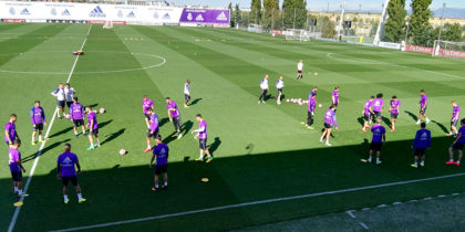 real madrid training valdebebas