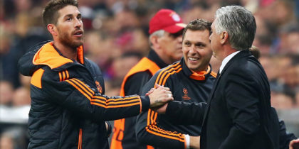 Carlo Ancelotti Sergio Ramos
