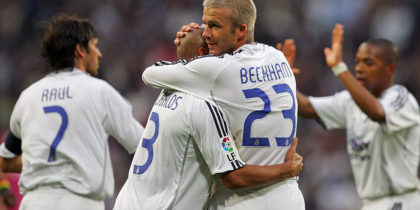 David Beckham Real Madrid