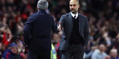 Pep Guardiola José Mourinho
