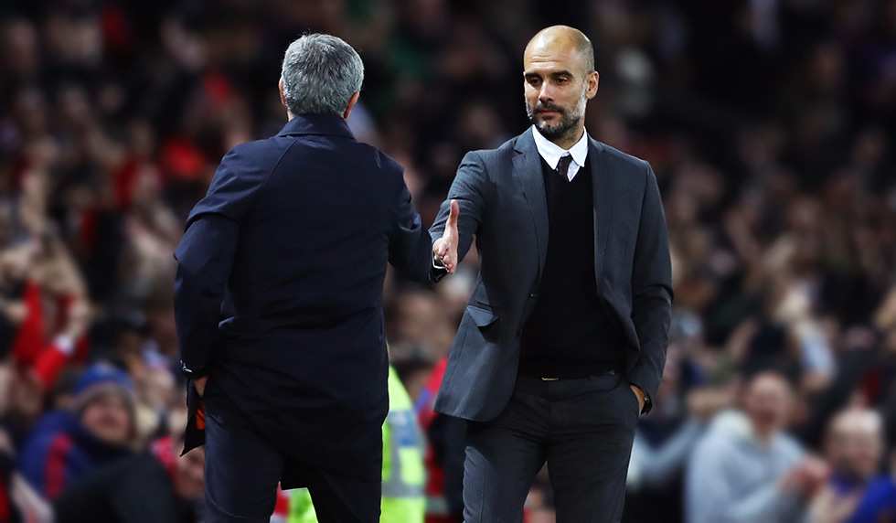 Pep Guardiola José Mourinho