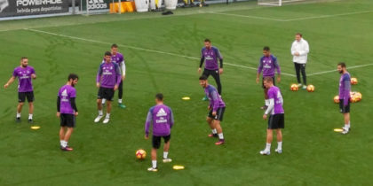 real madrid training valdebebas