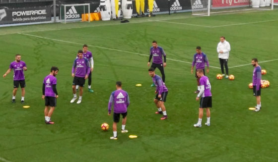 real madrid training valdebebas