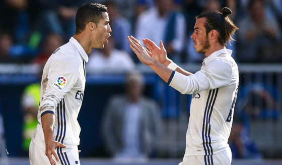 Cristiano Ronaldo Gareth Bale Real Madrid