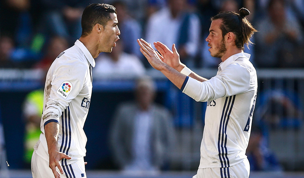 Cristiano Ronaldo Gareth Bale Real Madrid