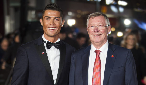 Cristiano Ronaldo Sir Alex Ferguson