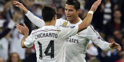 Javier Chicharito Hernández Cristiano Ronaldo