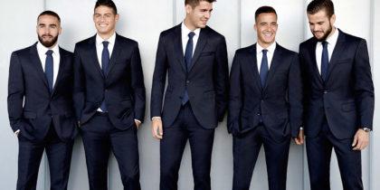 real madrid hugo boss carvajal james morata lucas nacho