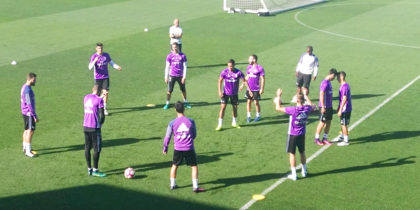 real madrid training valdebebas
