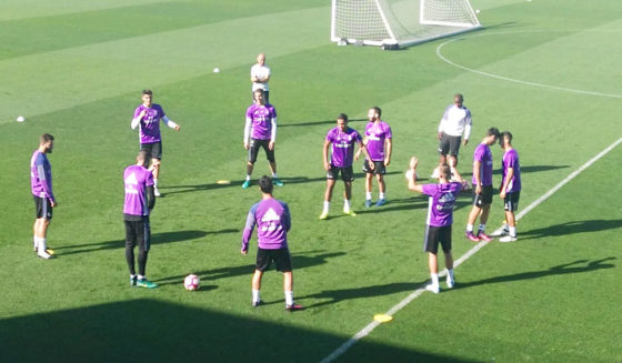 real madrid training valdebebas
