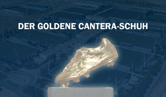 real total goldener cantera-schuh