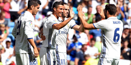 real madrid ronaldo bale morata nacho