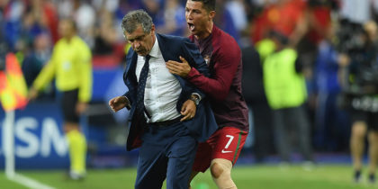 Cristiano Ronaldo Fernando Santos