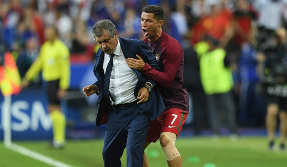Cristiano Ronaldo Fernando Santos